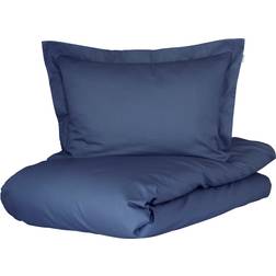 Turiform sengetøj 100x140 Mørkeblå sengesæt Bomuldssatin 100x140cm