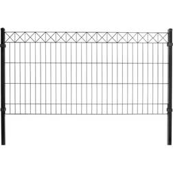 Hortus Panel Fence Pack with Deco "X" 8 Modules 200x100cm