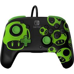 PDP Rematch Wired controller 1Up Glow In The Dark Gamepad Nintendo Switch
