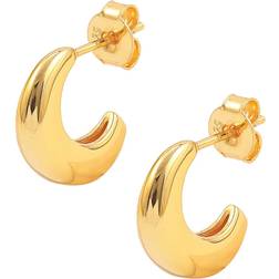 Hultquist Nora Big Hoops Earrings - Gold