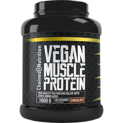 Chained Nutrition Vegan Muscle Protein, 1600 g, Variationer Chocolate