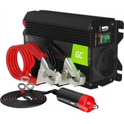 Green Cell Inverter 12V to 230V - 300W/600W with USB Modified Sine