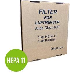 Arida Luftfilterpakke (HEPA 11) til luftrenseren Clean 600