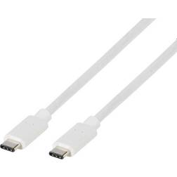 Vivanco ladekabel USB-C USB-C hvid, 2
