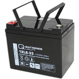 Q-Batteries 12LS-33 12V 35Ah 10-års AGM batteri
