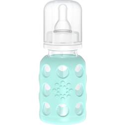 Lifefactory 4 Oz. Glass Baby Bottle With Protective Sleeve In Mint Mint 4 Oz