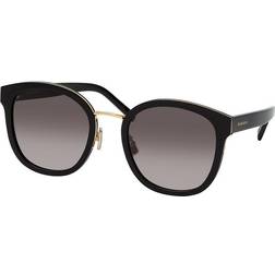 Givenchy GV40019F 01B, ROUND Sunglasses, FEMALE