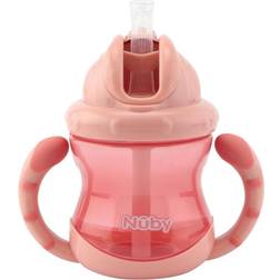Nuby Drinking Cup With Handle and Straw 250ml