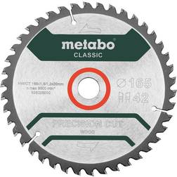 Metabo 628027000 Skæreskive lige 165 mm 20 mm 1 stk