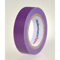 HellermannTyton 10 ruller PVC-tape violet 15mm