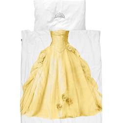 Snurk Junior sengetøj Prinsesse gul