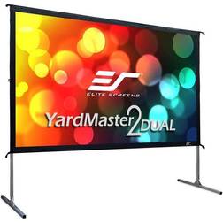 Elite Screens Yard Master 2 WV-Dual udendørs projektorlærred, 222x125