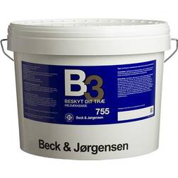 B&J 755 B3 Træbeskyttelse Hvid 4.5L