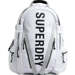 Superdry Mountain Tarp Graphics Backpack - White