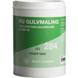 B&J 284 PU Gulvmaling Hvid 4.5L