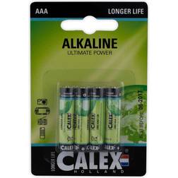 Calex 133112 Alkaline Batteri LR03/AAA 1,5V, blister 4 pk