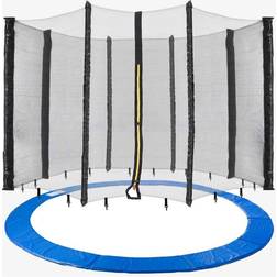 Arebos Trampoline Edge Cover + Safety Net 396cm