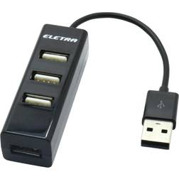 ELETRA 4 PORTS USB 2.0