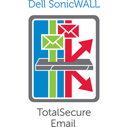 Dell SonicWall Advanced TotalSecure Email Licensabonnemet (1 år) 750 brugere