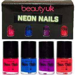 BeautyUK Neon Nail Polish Set 2