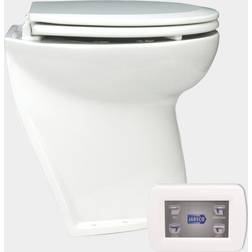 Jabsco deluxe flush el-toilet 17" skrå bagkant pumpe 12v