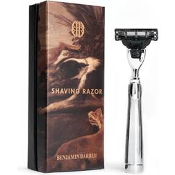 Benjamin Barber Classic Shaving Razor Mach3 Chrome (1 stk)