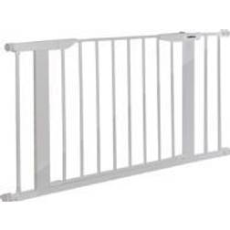 Max4b Gate safety barrier protecting the door, stairs Max4b, spreading up to 103 cm white