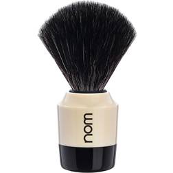 Nom MARTEN shaving brush Black Fibre Cream
