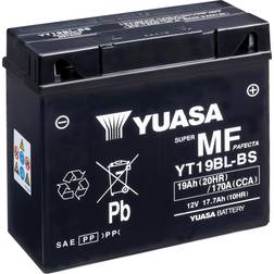 Yuasa YT19BL-BS 12V AGM Batteri til Motorcykel