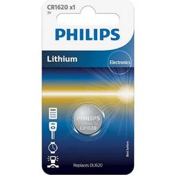 Philips CR1620 Batteri CR1620 Li 68 mAh