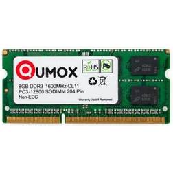 Qumox SO-DIMM DDR3 1600MHz 8GB (83903)