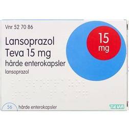 Lansoprazol "Teva" 15 mg Håndkøb, apoteksforbeholdt