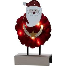 Konstsmide Dekorationsfigur Tomte trä&bomull 6 Julepynt