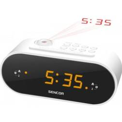 Sencor SRC 3100 W, Ur, Digital, FM, 87,5 108 Mhz, LED, 2,29 cm (0.9)