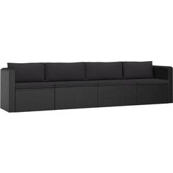 vidaXL 46558 Loungesæt, borde inkl. 4 sofaer
