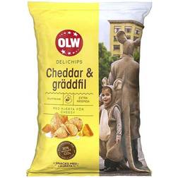 Olw Deli Chips Cheddar & Sour Cream 150g
