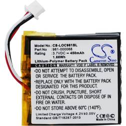 Batteri til Logitech trådløs hovedtelefon 981-000068