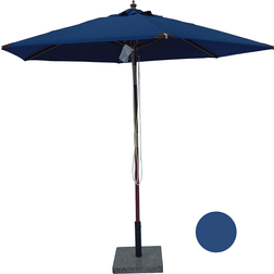 Nice parasol blå Ø3m
