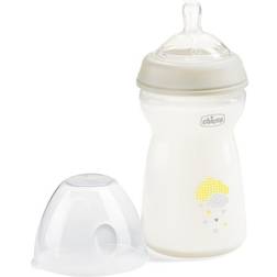 Chicco CHICCO_NaturalFeeling Plastic bottle 330ml with silicone nipple fast flow 6m