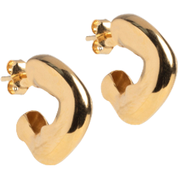 ENAMEL Copenhagen Gianna Hoop Earrings - Gold