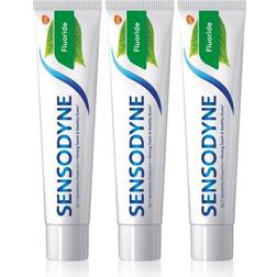 Sensodyne Fluoride Toothpaste For Teeth 3x75