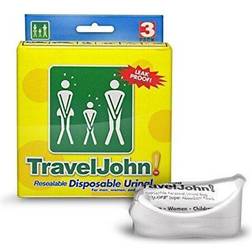 TravelJohn Disposable Urinal 3-Pack