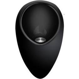 Uridan Cadet GVC-9-S900 Urinal med vertikal tilslutning. Glasfiber. Deep Black