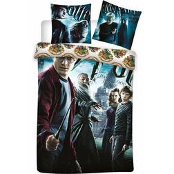 Licens Harry Potter Sengetøj - 140x200 - Harry Potter & Dumbledore Vendbar 140x200cm