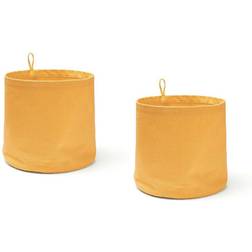 Kids Concept Base storage textile cylinder 2-pack Mango