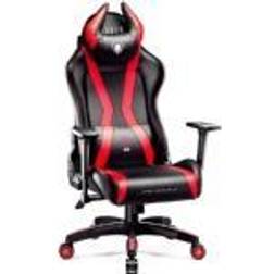Diablo Chairs X-Horn XL 2.0 King Size Chair sort og rød