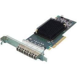 ATTO FC-164P, Intern, Ledningsført, PCI Express, Ethernet, 6400 Mbit/s, Grøn