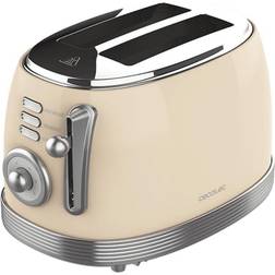 Cecotec Brødrister Toast&Taste 1000 Retro Double