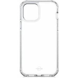 ItSkins SUPREME CLEAR cover til iPhone 12 Pro Max Hvid og gennemsigtig Mobilcover