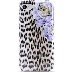 Puro Glam Sweet Leopard Case for iPhone SE 2020/8/7 6s (Leo Peonies)